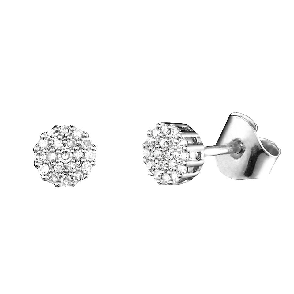 Diamantörhängen i 18K guld 8492