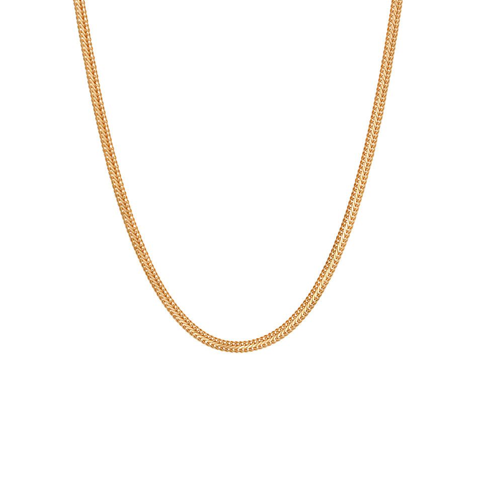 Halsband i 18K guld 45cm