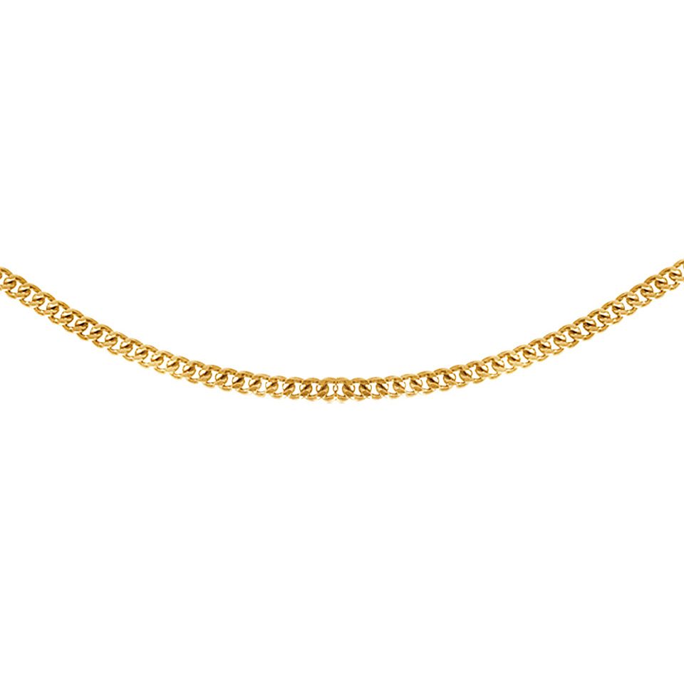 Kedja i 9K guld 42cm