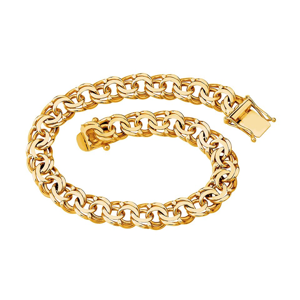 Armband i 18K guld 19,0 cm