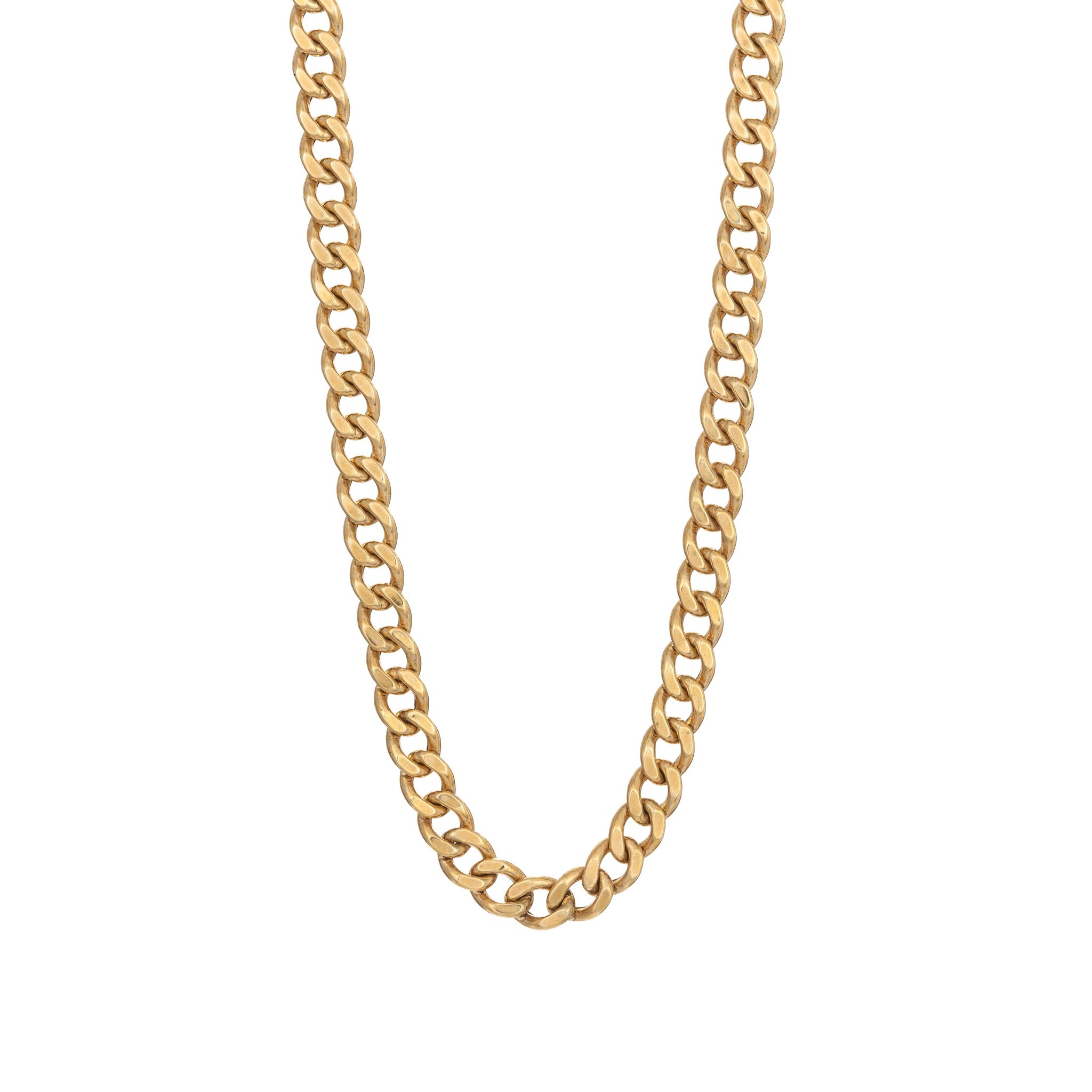 Halsband i 18K guld 45 cm