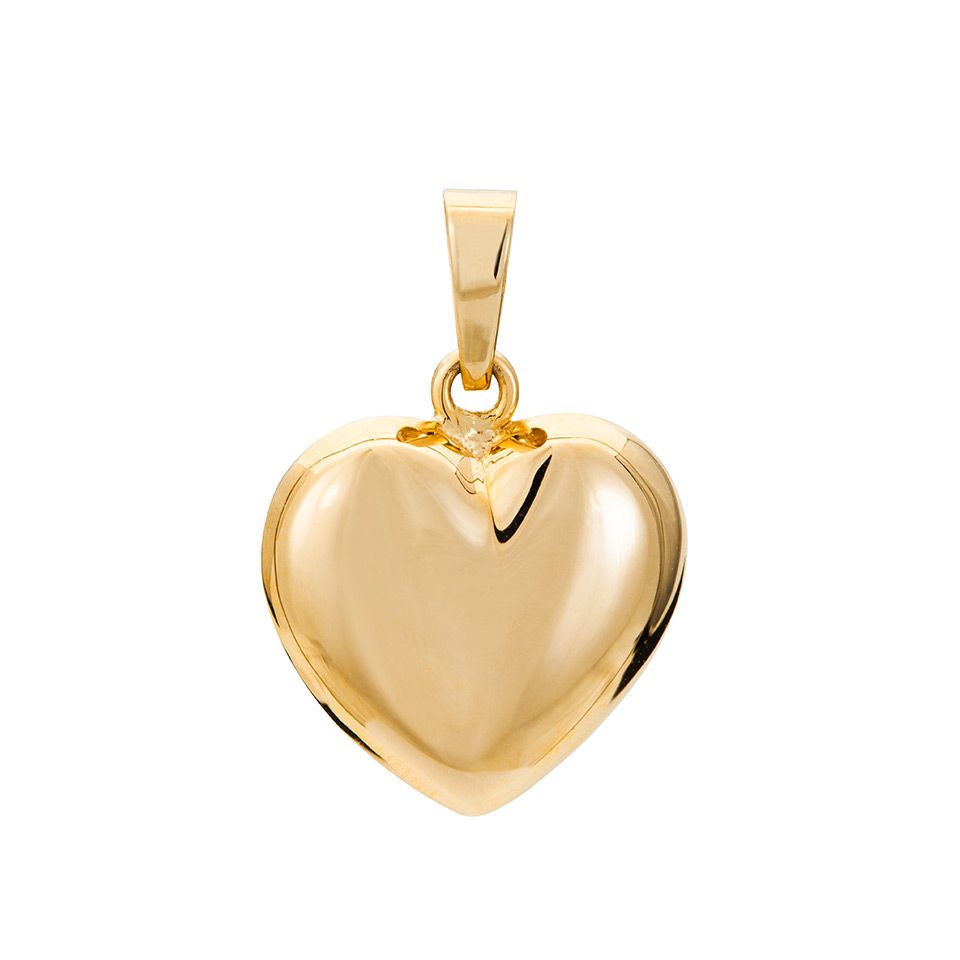 H&auml;ngsmycke i 18K guld 14mm