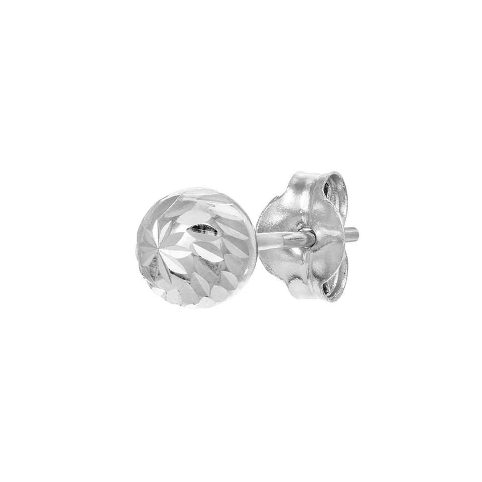 Örhänge styck i 18K guld 5mm 36150