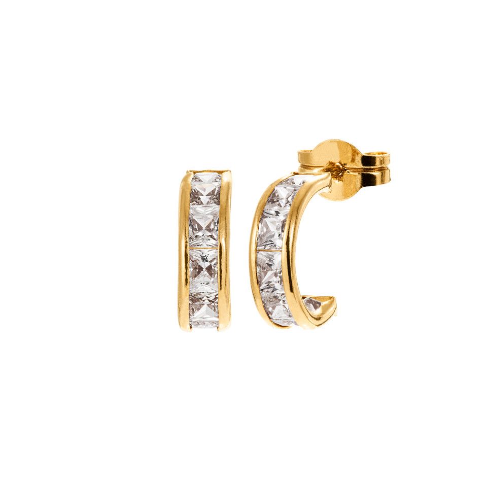 Örhängen i 18K guld 7923