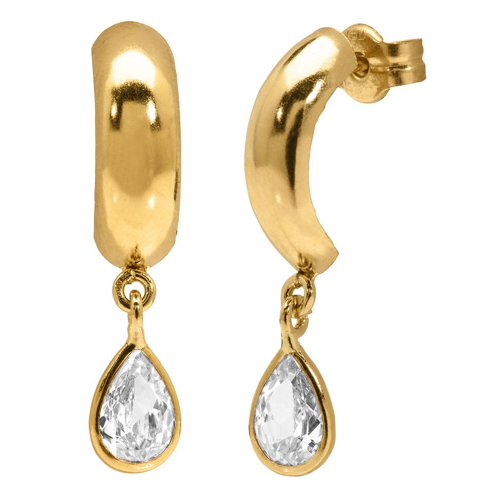 Örhängen i 18K guld 7973