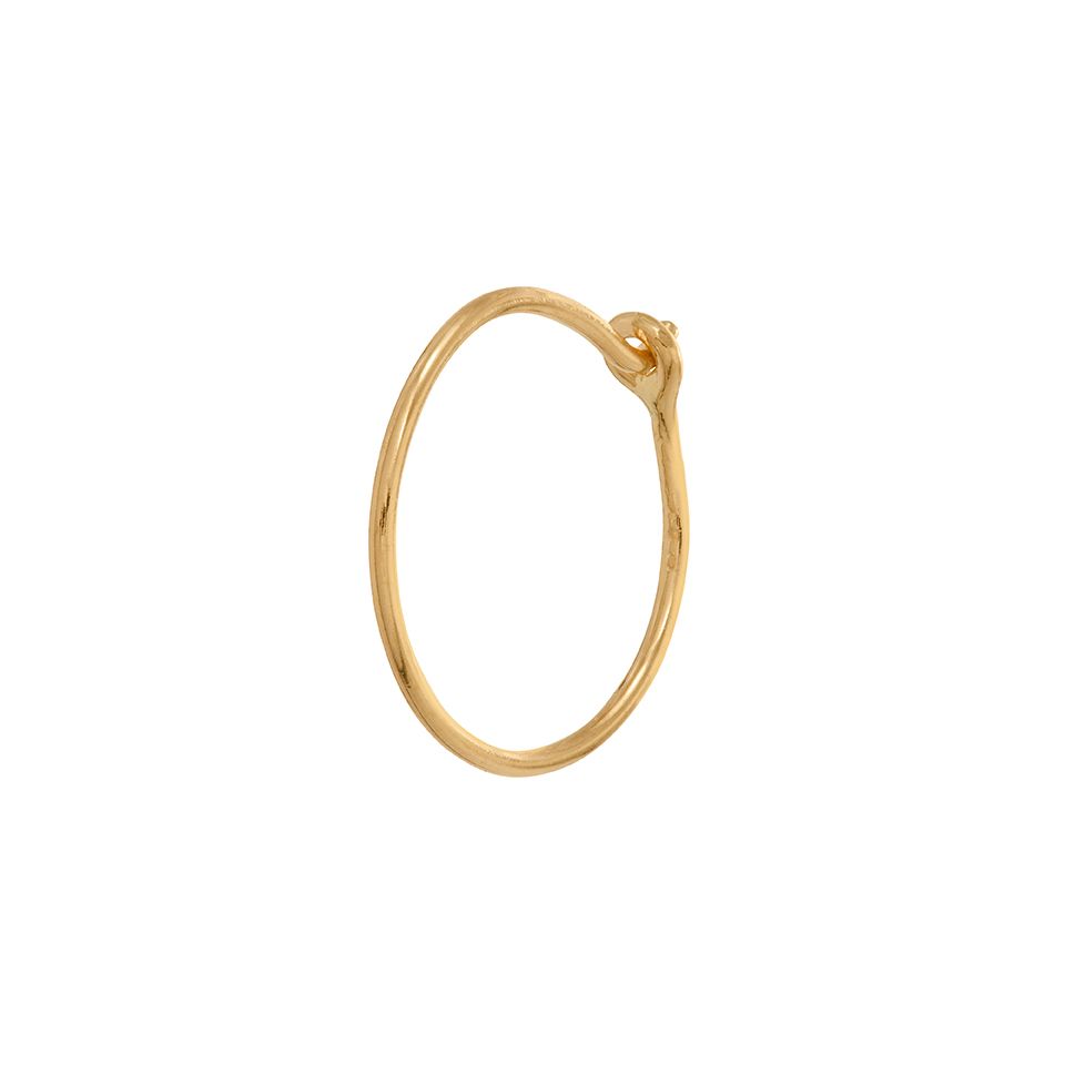 Örhänge styck i 18K guld 12mm 5263