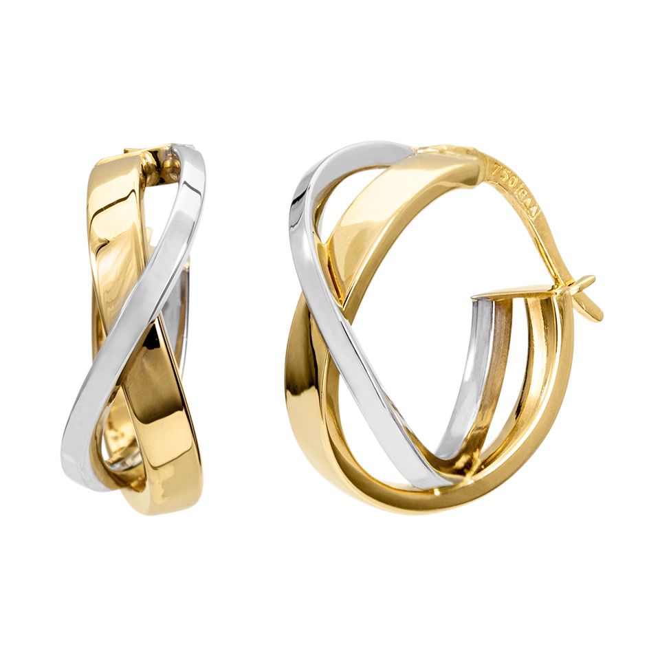 Örhängen i 18K guld 8704