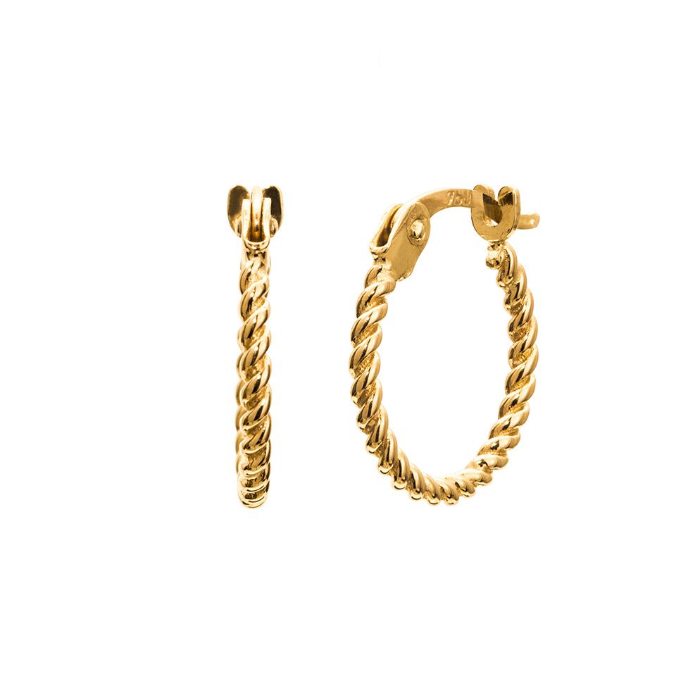 Örhängen i 18K guld 11873