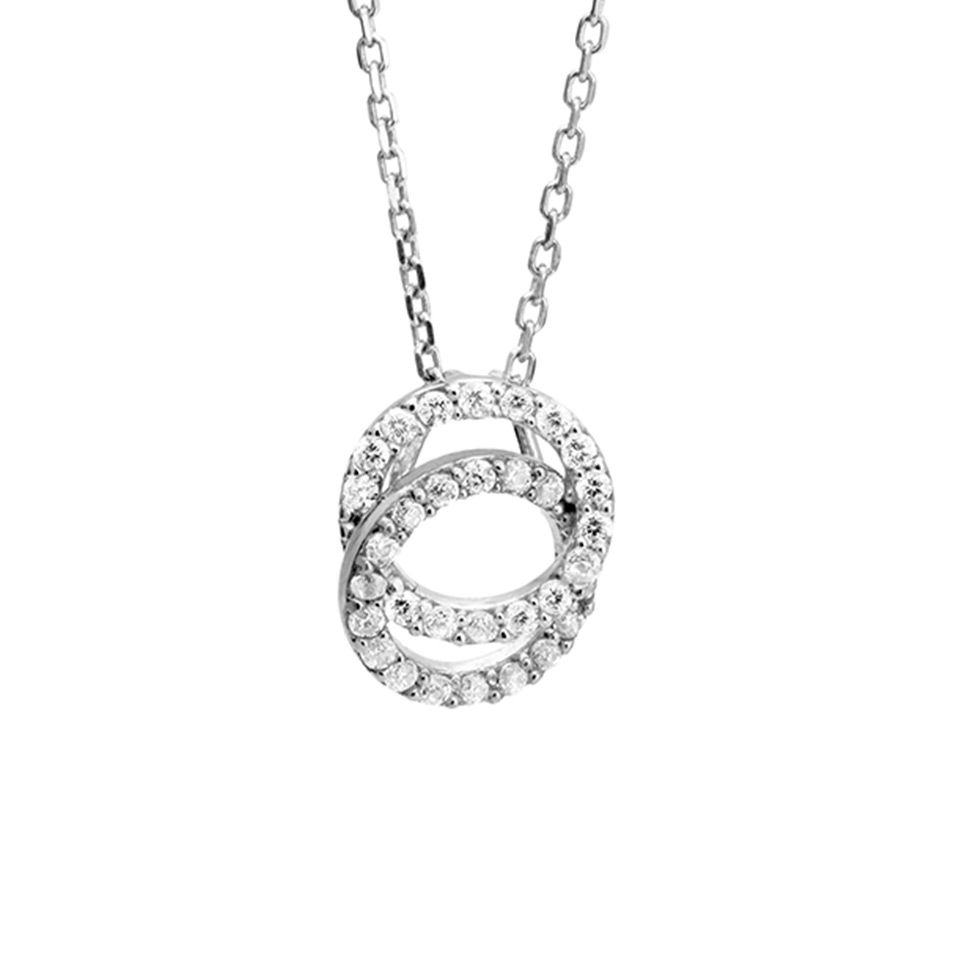 Halsband i äkta silver 9238