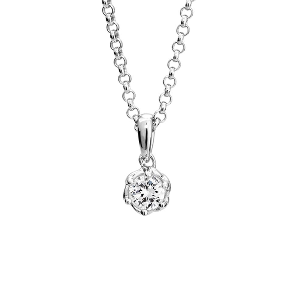 Halsband i äkta silver 11176