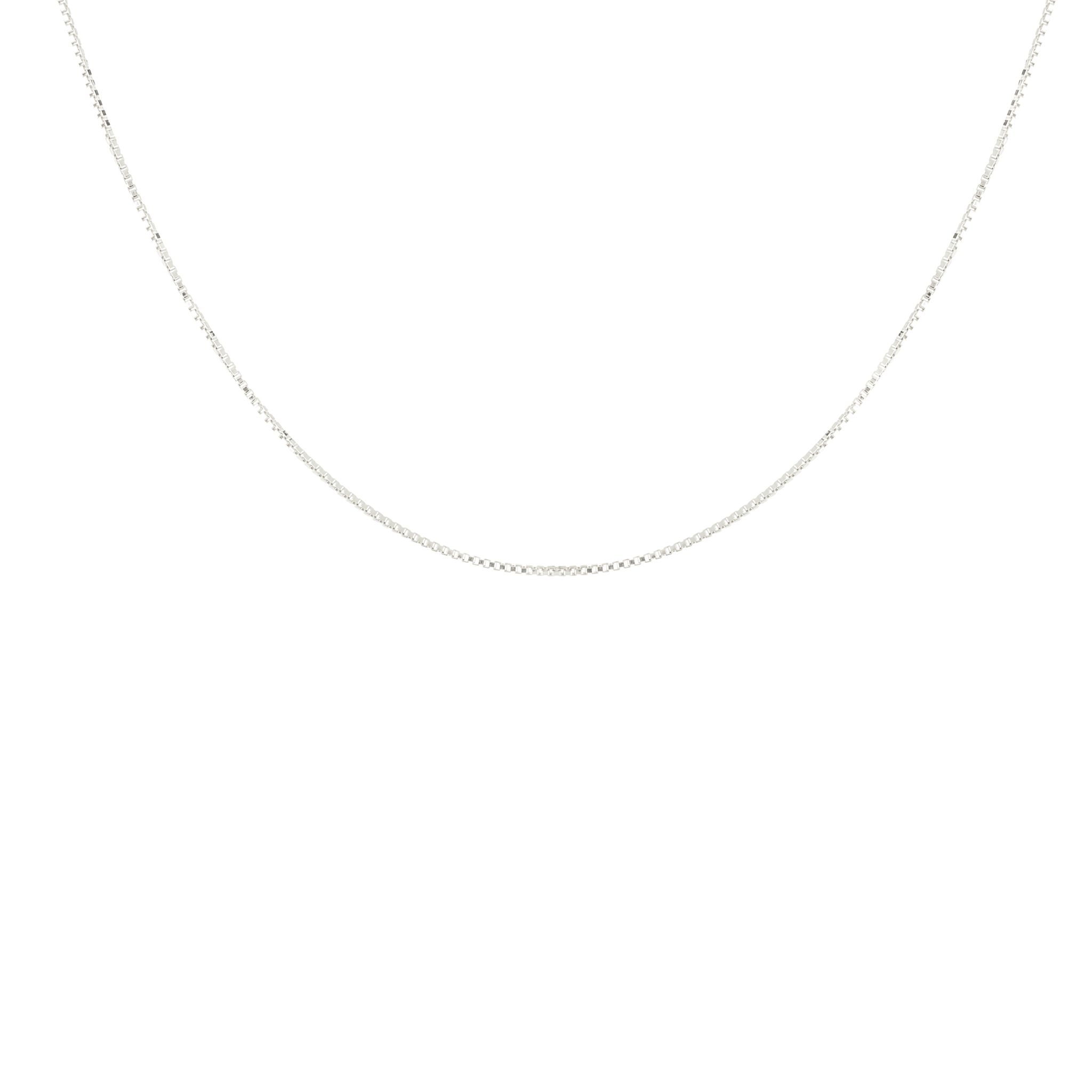 Halsband Beloved i &auml;kta silver