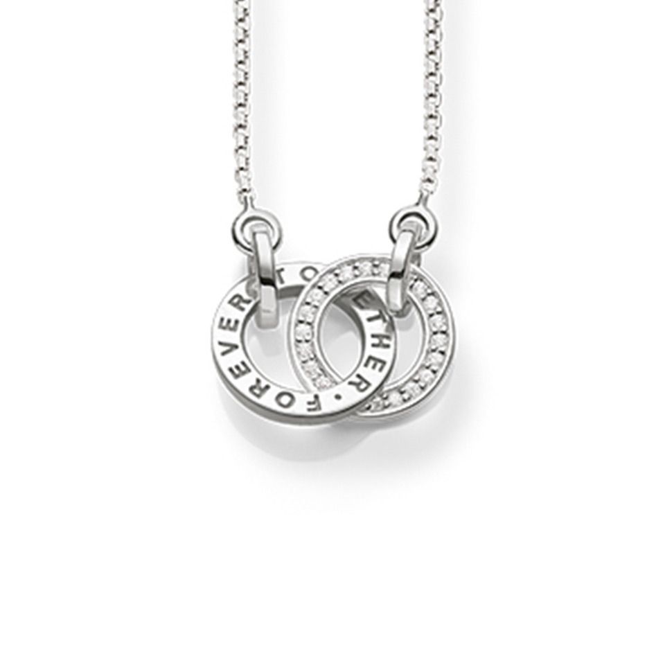 Halsband i äkta silver 11945