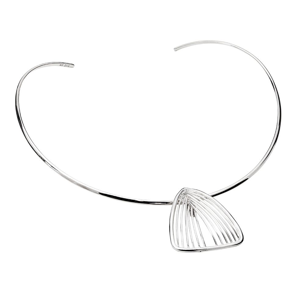 Halsband i äkta silver 6976