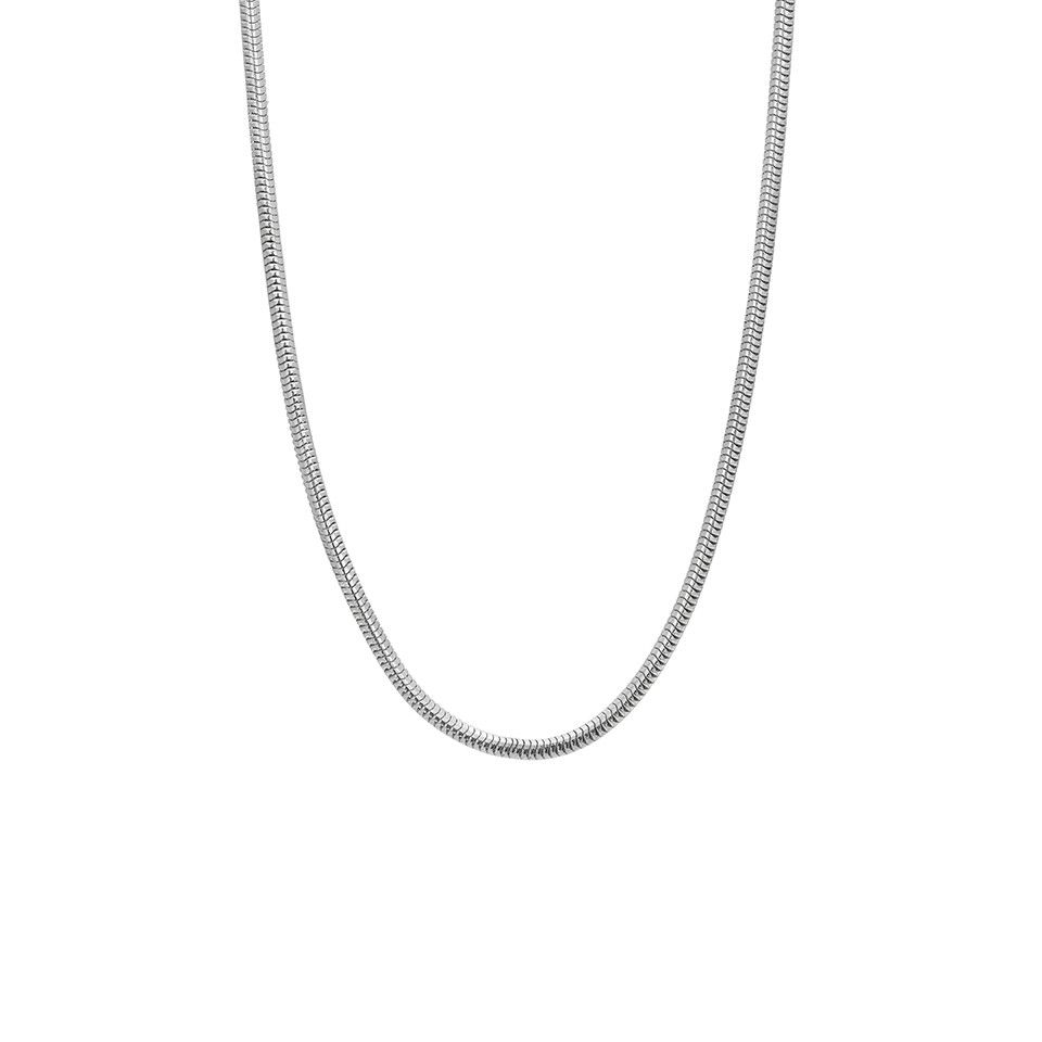 Kedja i &auml;kta silver