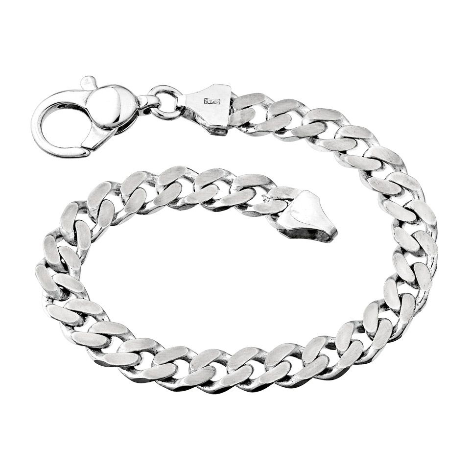 Arml&auml;nk i &auml;kta silver