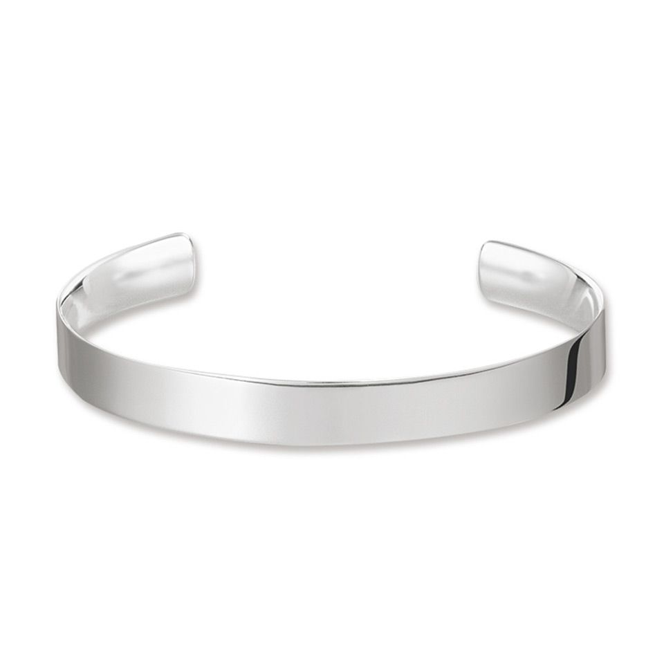 Armring i &auml;kta silver