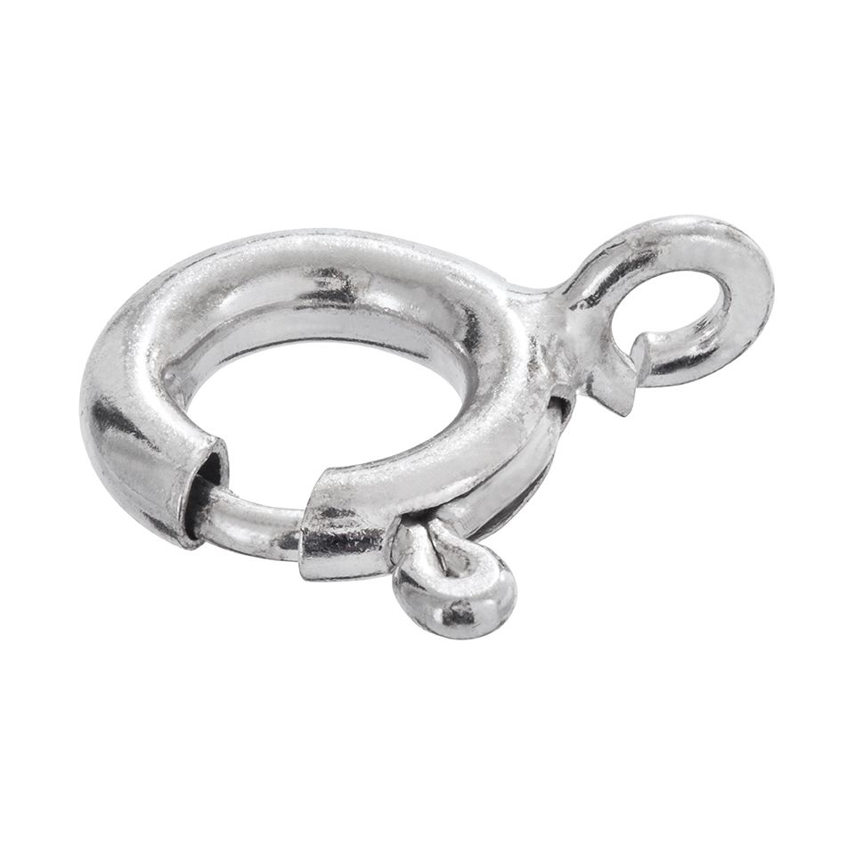 Springring i äkta silver 15341