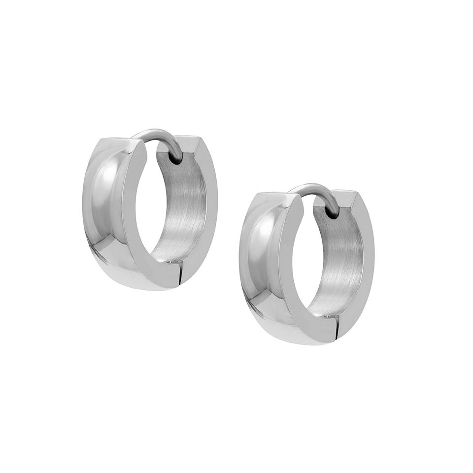 Örhängen stål Idun