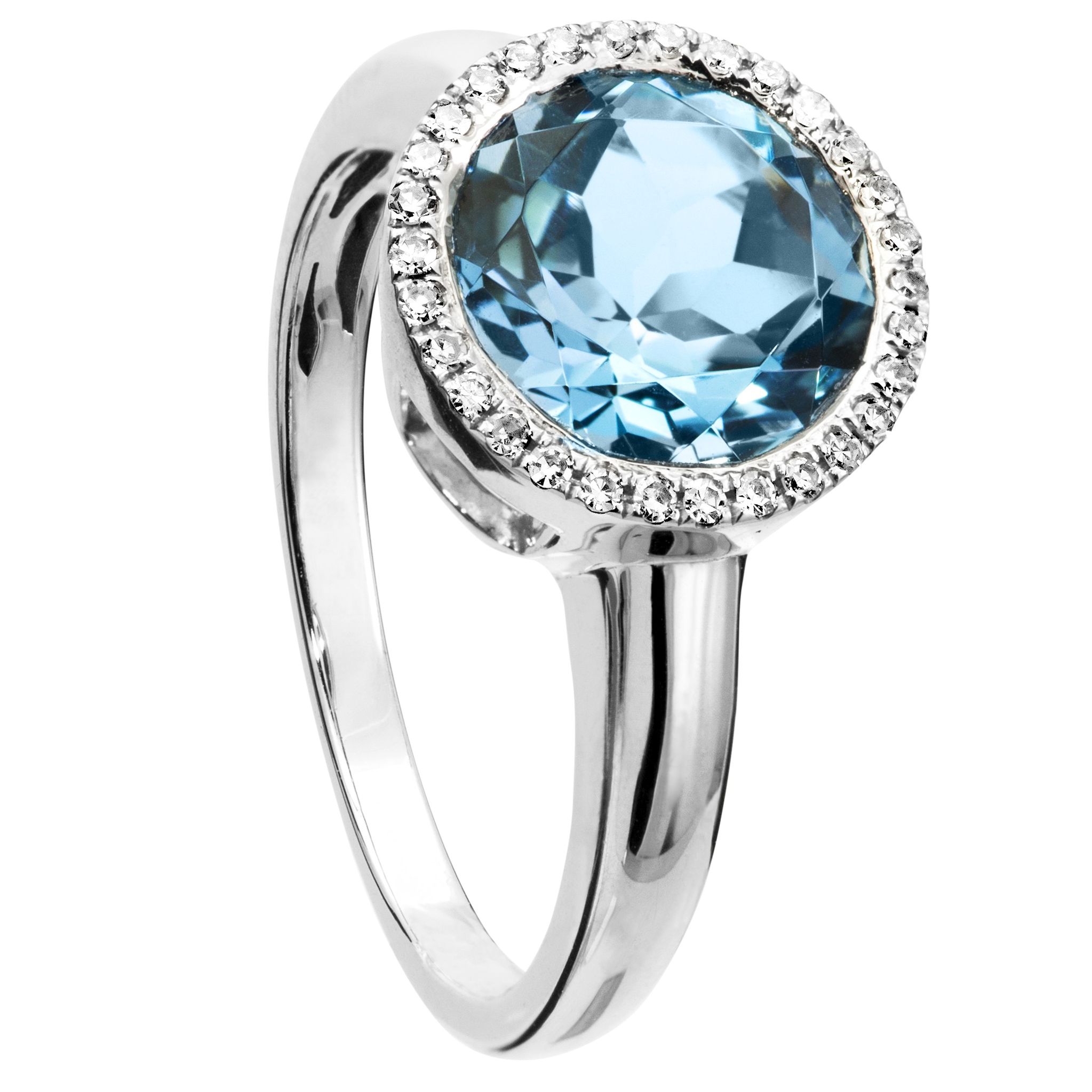 Diamantring i 18K guld, 16.0