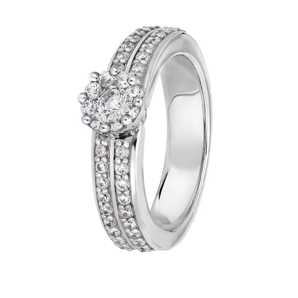 Diamantring Lisbon 0,57 ct, 16.0