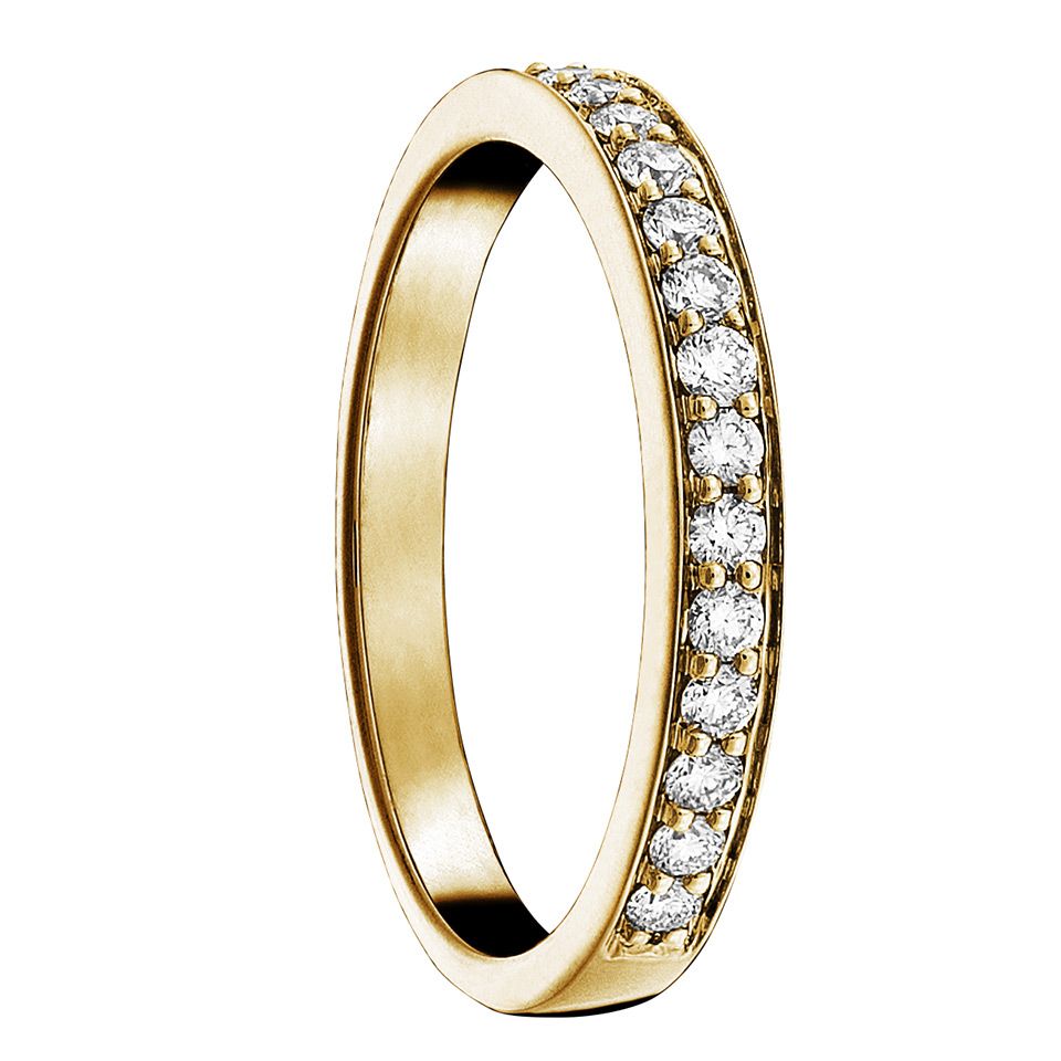 Diamantring i 18K guld, 15.0 7551