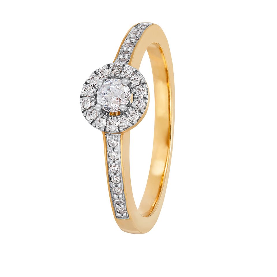 Diamantring Dallas 0,30 ct, 15.0
