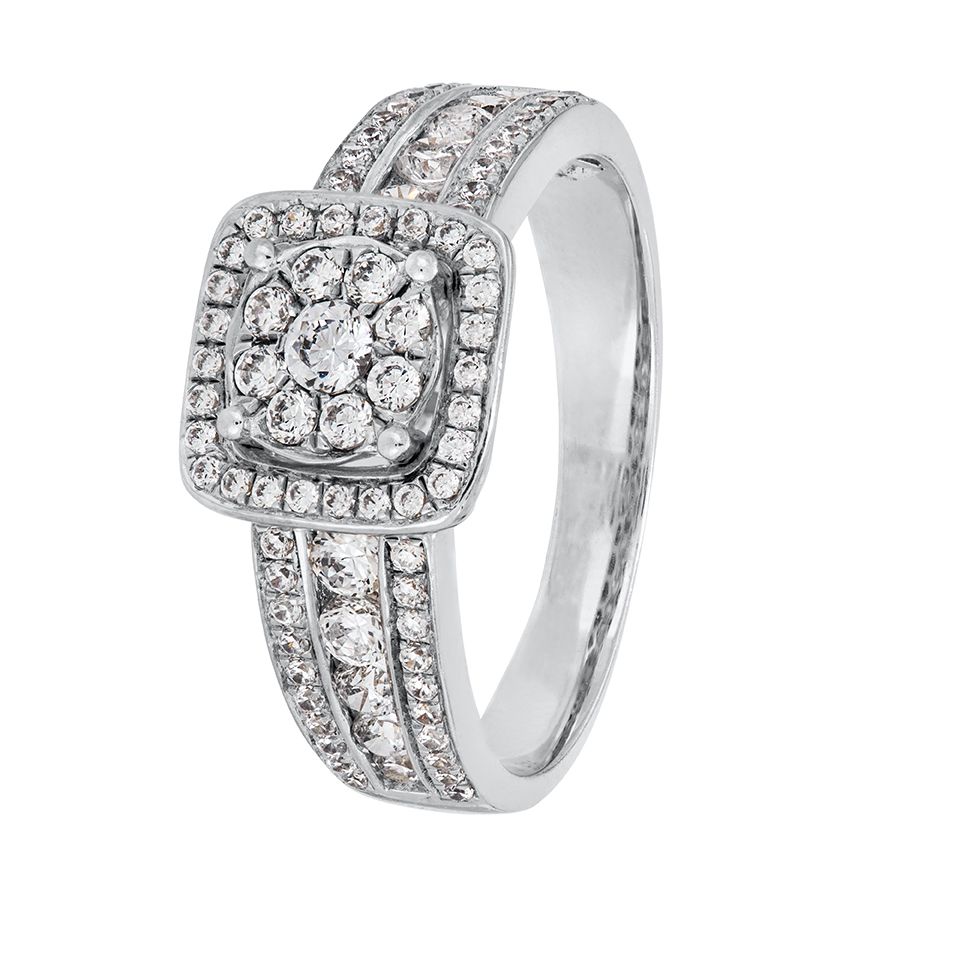 Diamantring Helsinki 0,70 ct, 15.0