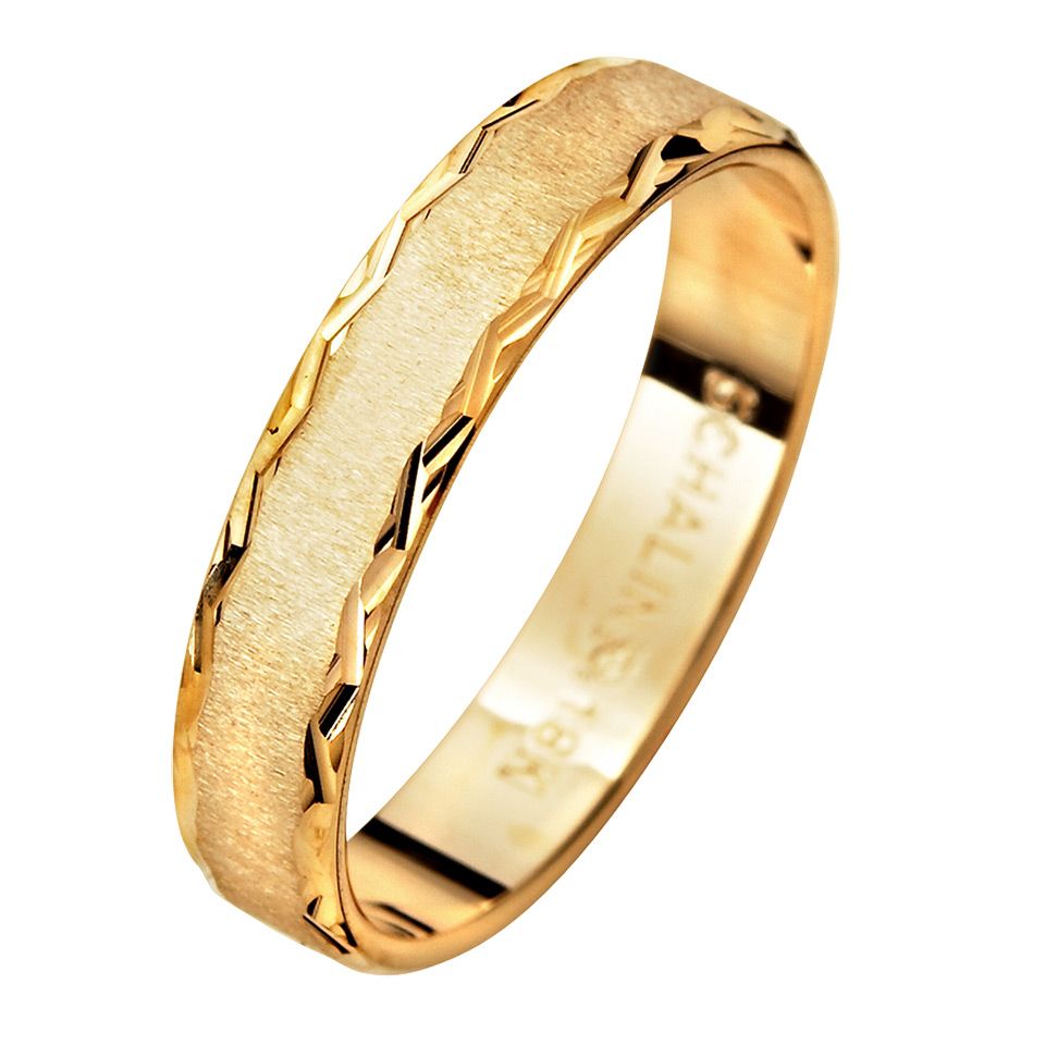 Förlovningsring i 9K guld 4mm, 47