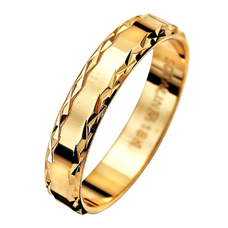 Förlovningsring i 9K guld 4mm, 74