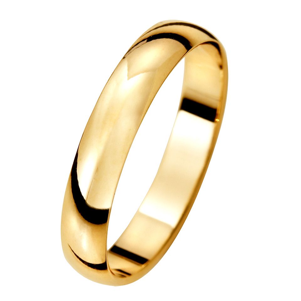 Förlovningsring i 9K guld 3,5mm, 67