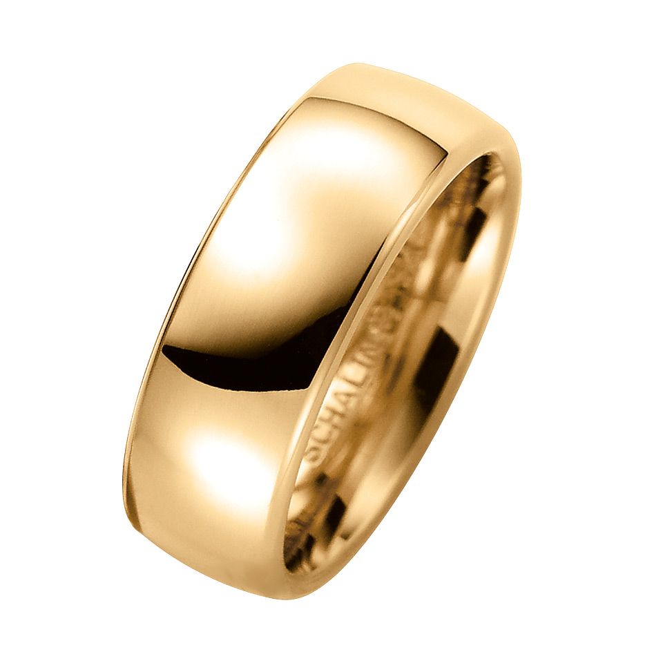 Förlovningsring i 9K guld 7mm, 70
