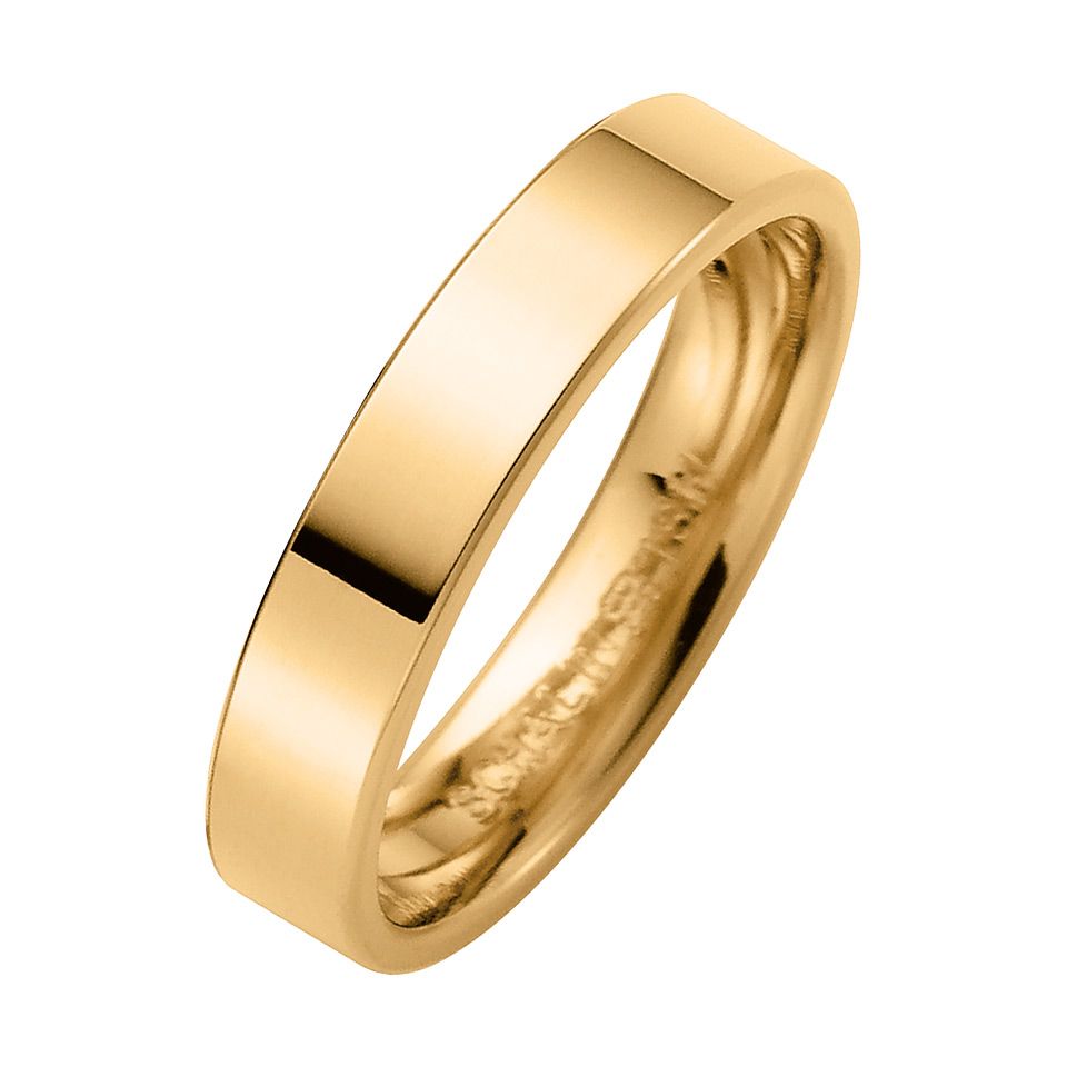 Förlovningsring i 9K guld 4mm, 75