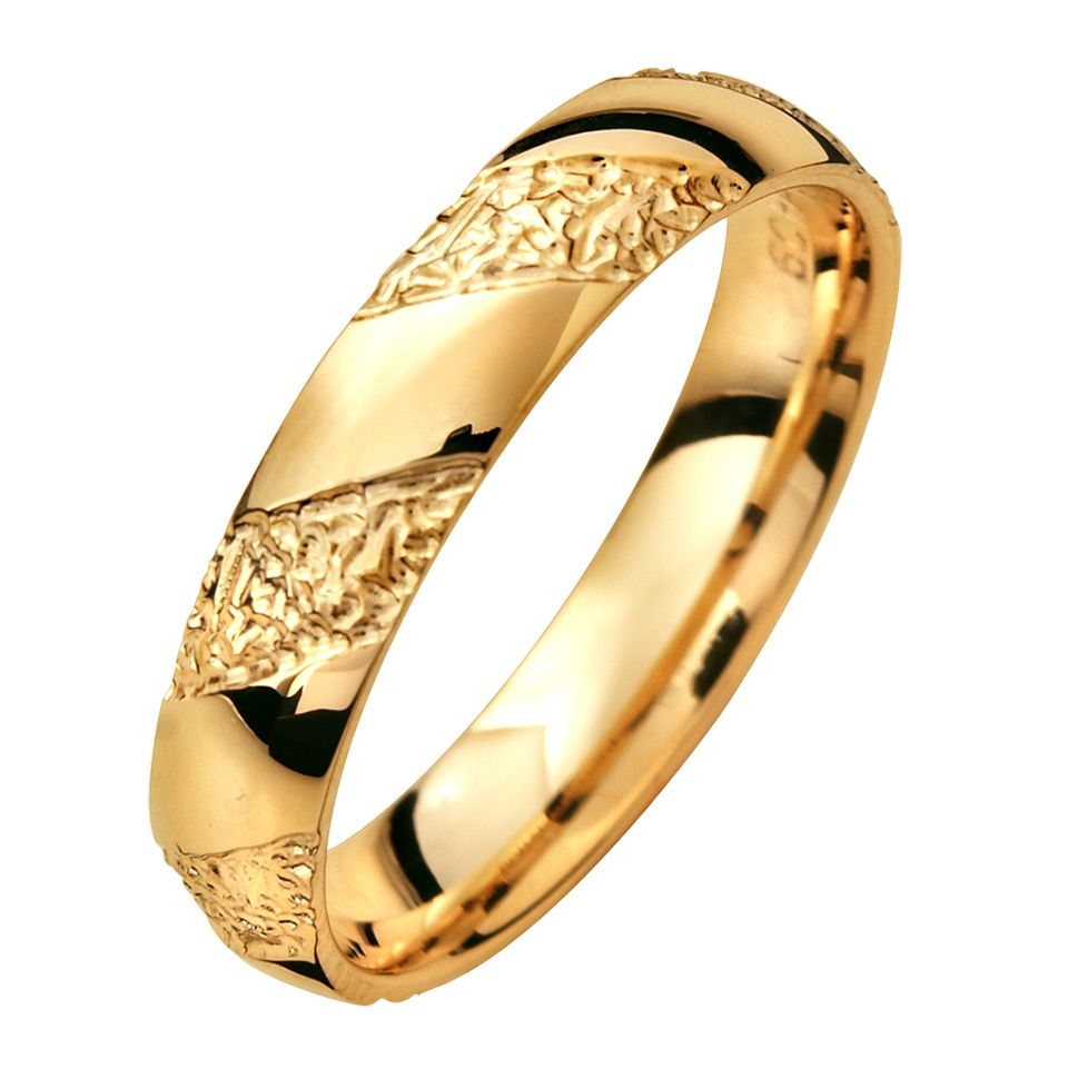 Förlovningsring i 18K guld 5mm, 65