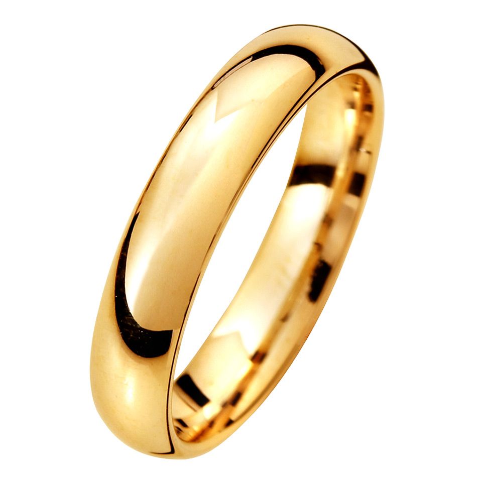 Förlovningsring i 18K guld 4mm, 49