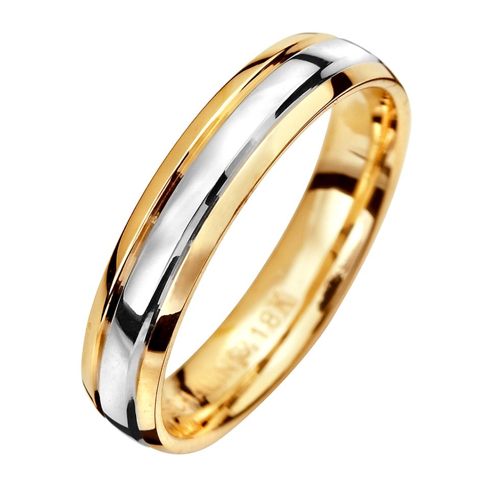 Förlovningsring i 18K guld 4mm, 64