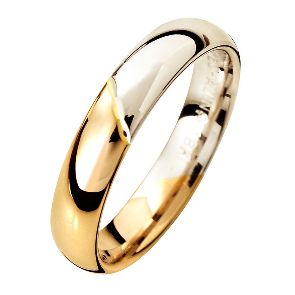 Förlovningsring i 18K guld 4mm, 70