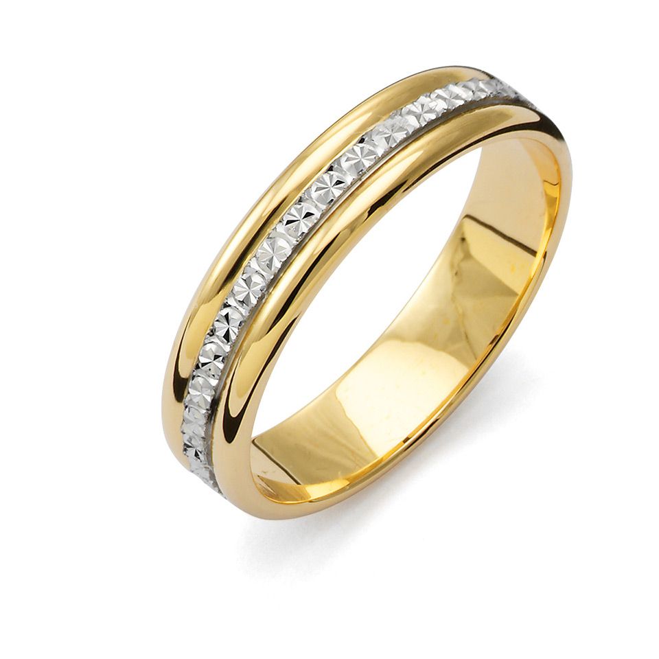 Förlovningsring i 18K guld 4,5mm, 48