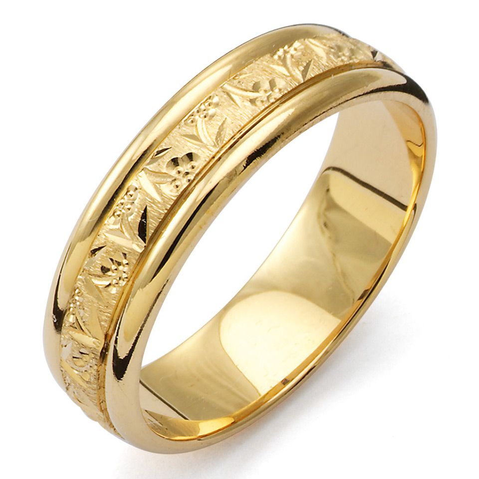 Förlovningsring i 18K guld 5,5mm, 68