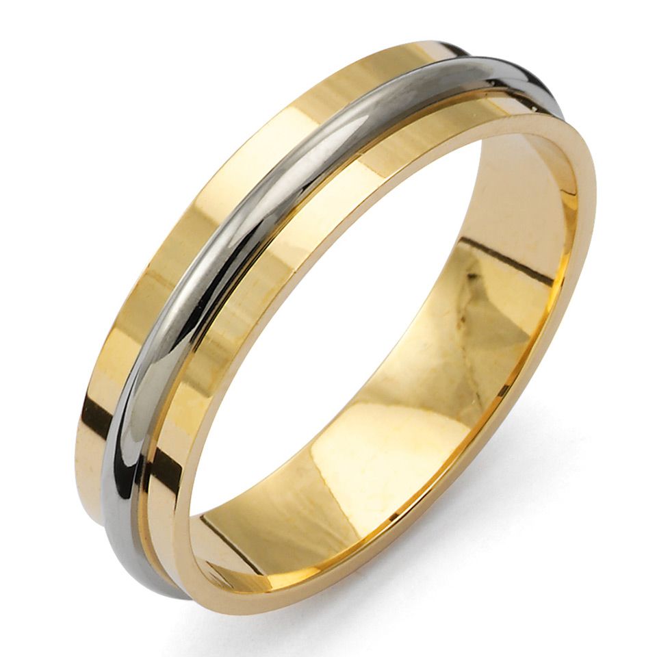 Förlovningsring i 18K guld 4,5mm, 61