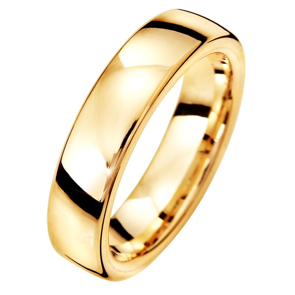 Förlovningsring i 18K guld 5mm, 63