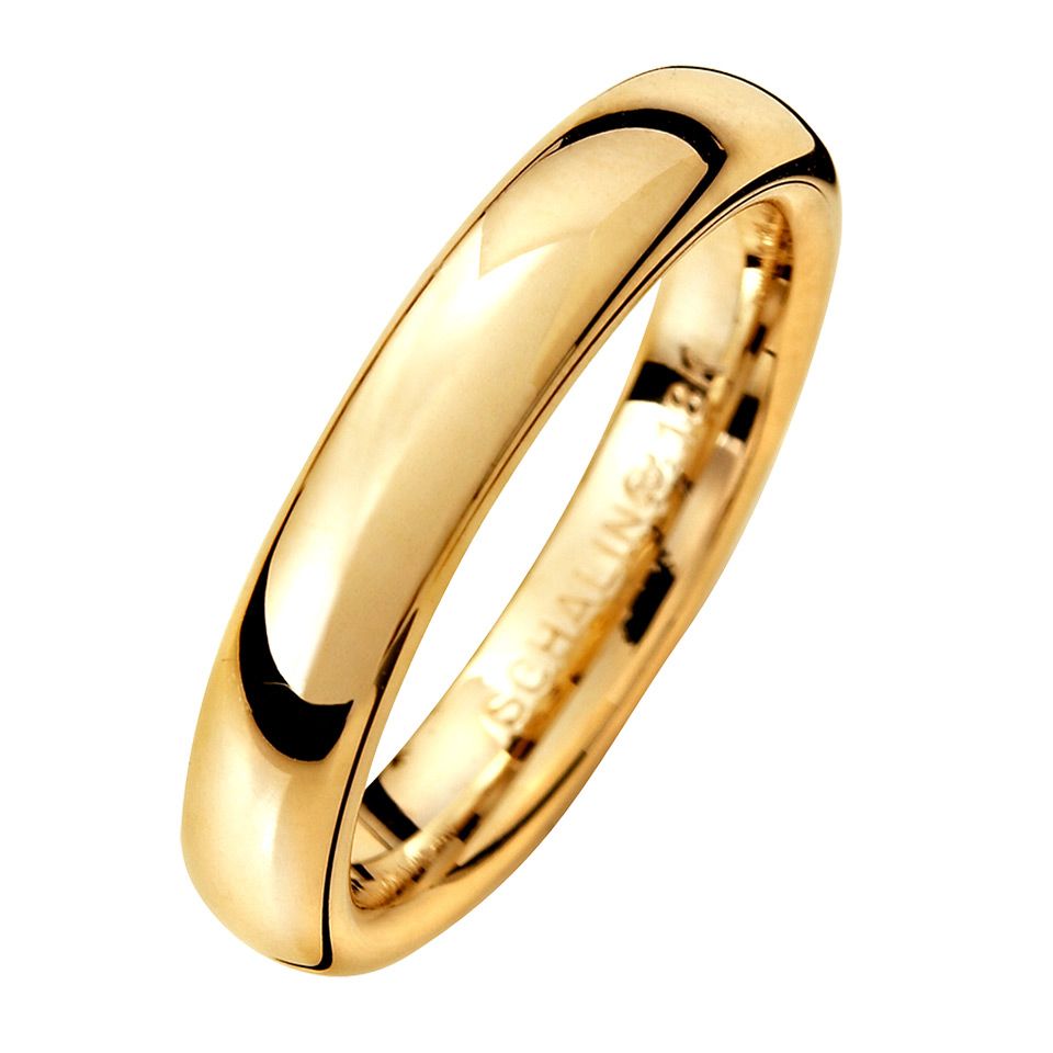 Förlovningsring i 18K guld 4mm, 75