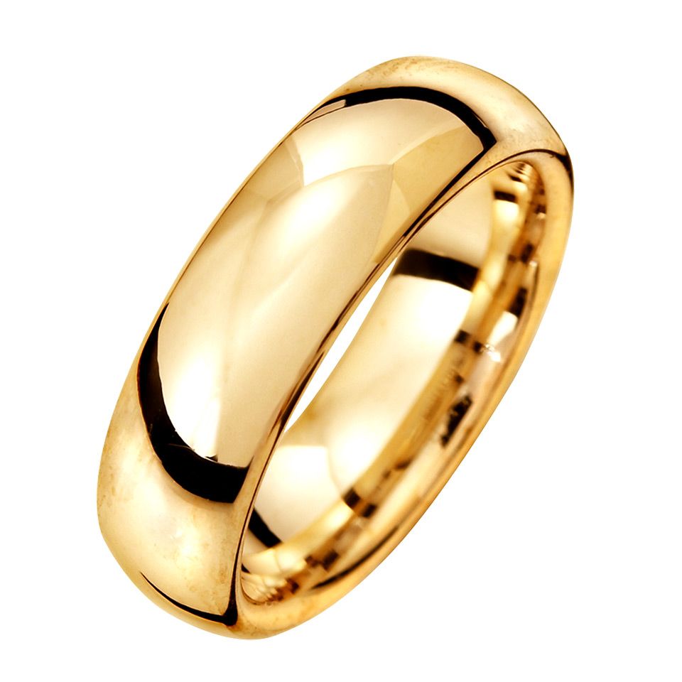 Förlovningsring i 18K guld 6mm, 48