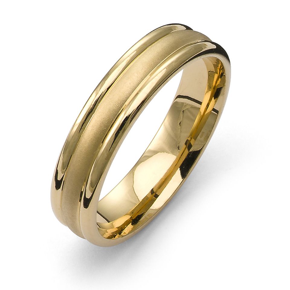 Förlovningsring i 18K guld 5mm, 53