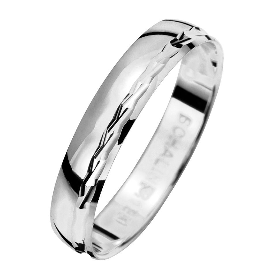 Förlovningsring Palladium 3,5mm, 44