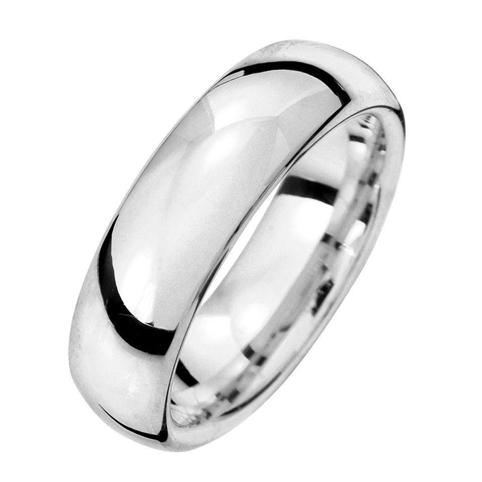 F&ouml;rlovningsring Palladium 6mm, 51