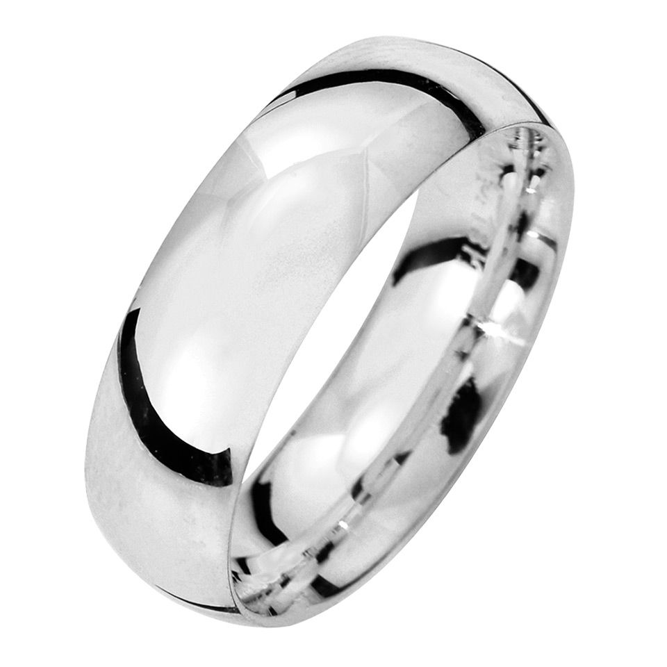 F&ouml;rlovningsring Palladium 6mm, 57