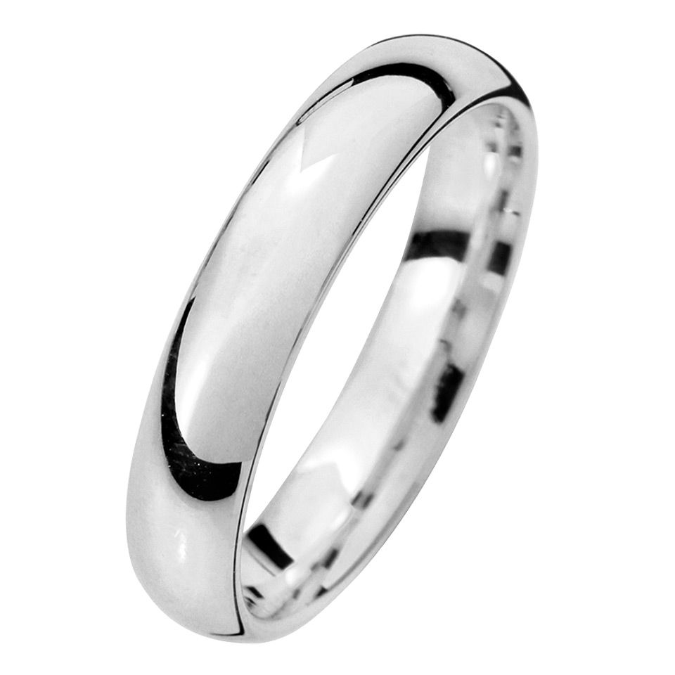 Förlovningsring Palladium 4mm, 44