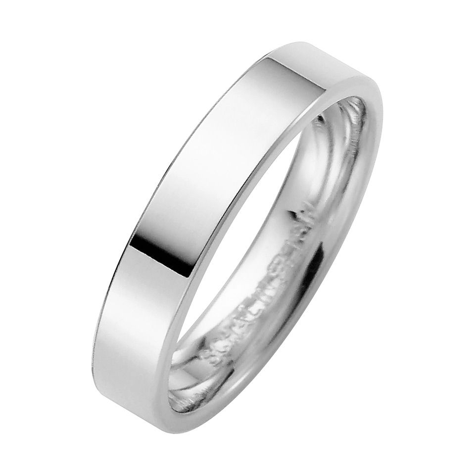 Förlovningsring Palladium 4mm, 44