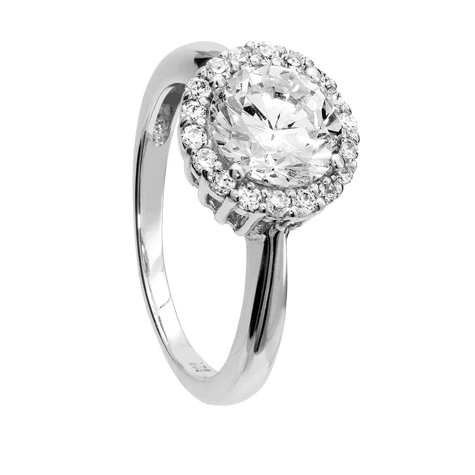 Ring i äkta silver, 19.0 8064