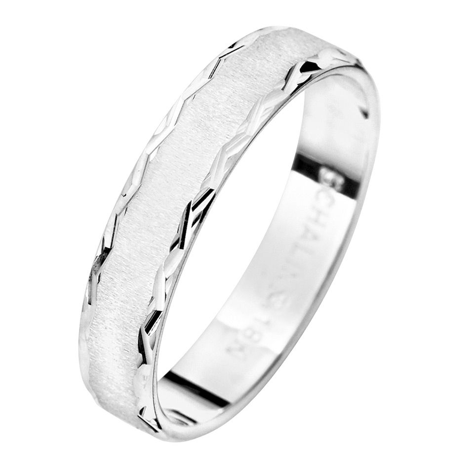 Förlovningsring i äkta silver 4mm, 61